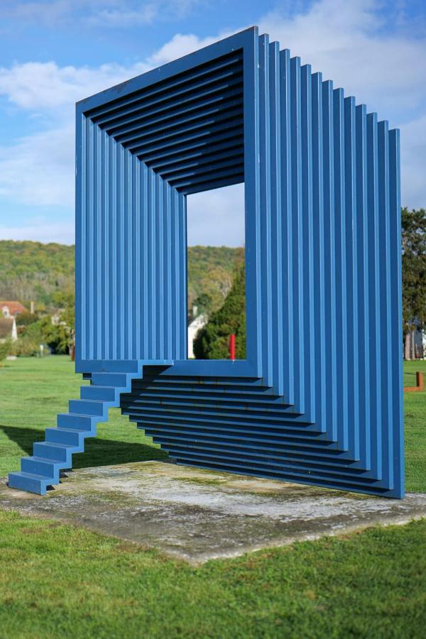 Gite Dans Parc De Sculptures - Gîte Pondichery Port-Mort Exterior foto